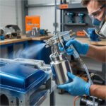 Clarke Spray Gun with Pump SGCHD 1.8mm Nozzle Paint Capacity 1000cc