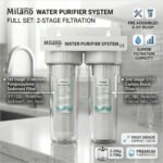 Milano Water Purifier System Full Set 2.25kg & 2.05kg
