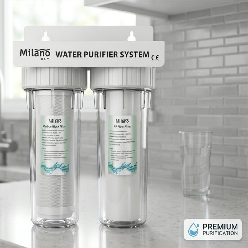 Milano Water Purifier System Full Set 2.25kg & 2.05kg