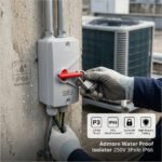 Admore Water Proof Isolator Surface Mounted 250V IP66 3Pole - Image 3