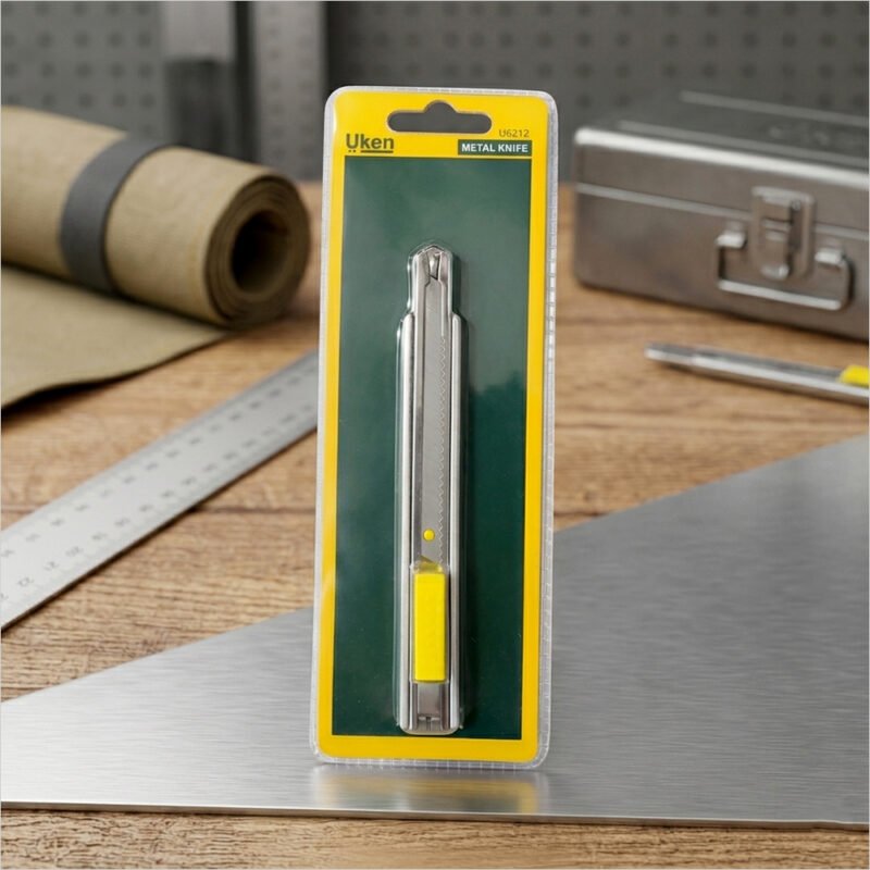Uken Metal Knife 9mm U6212